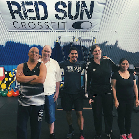 [Image of clients participating in a Red Sun Adaptive Program Class 04]